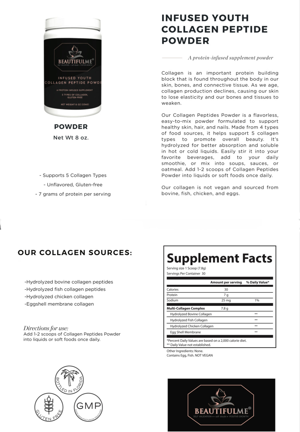 BeautifulMe®️Hair, Skin, Sleep, Focus, and Immune Support