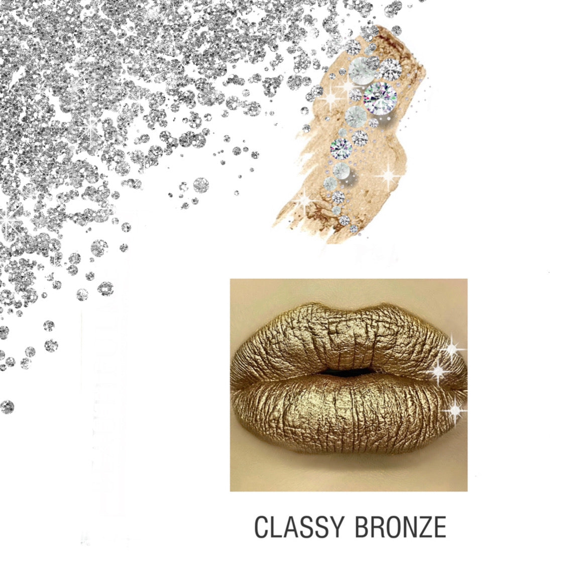 BeautifulMe®️All Day Wear Metallic Lip Gloss