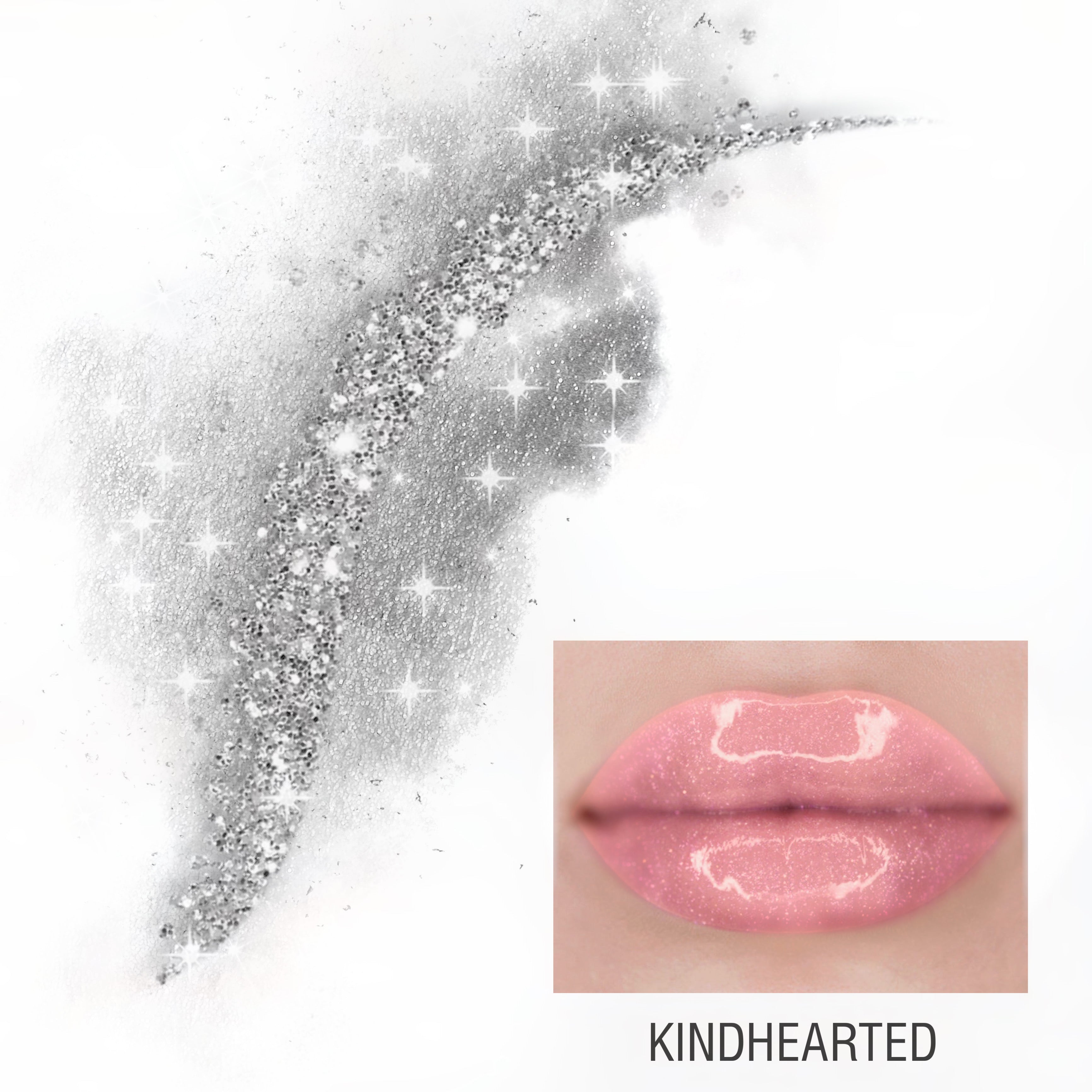 BeautifulMe®️Translucent Glitter Lip Gloss