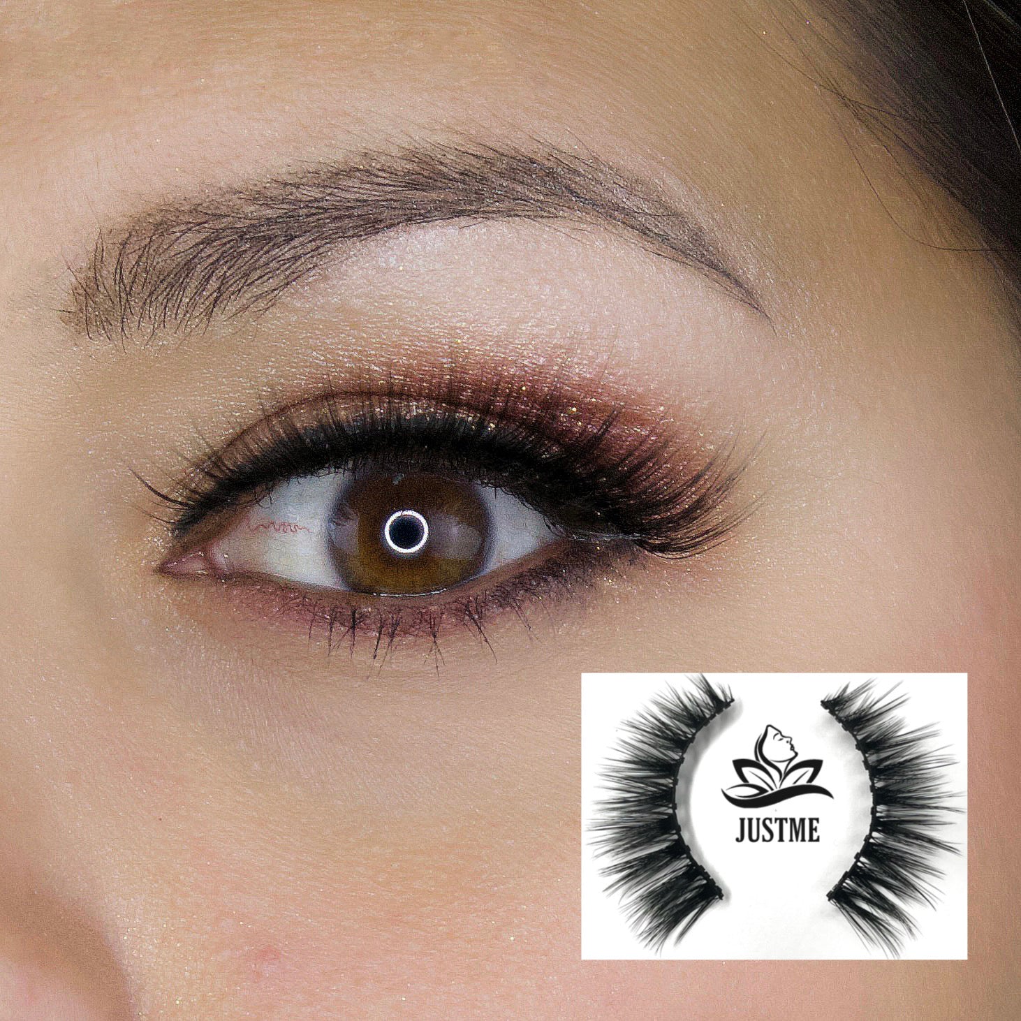BeautifulMe® Adjustable Magnetic Eyelash and Eyeliner Duo "JUSTME"