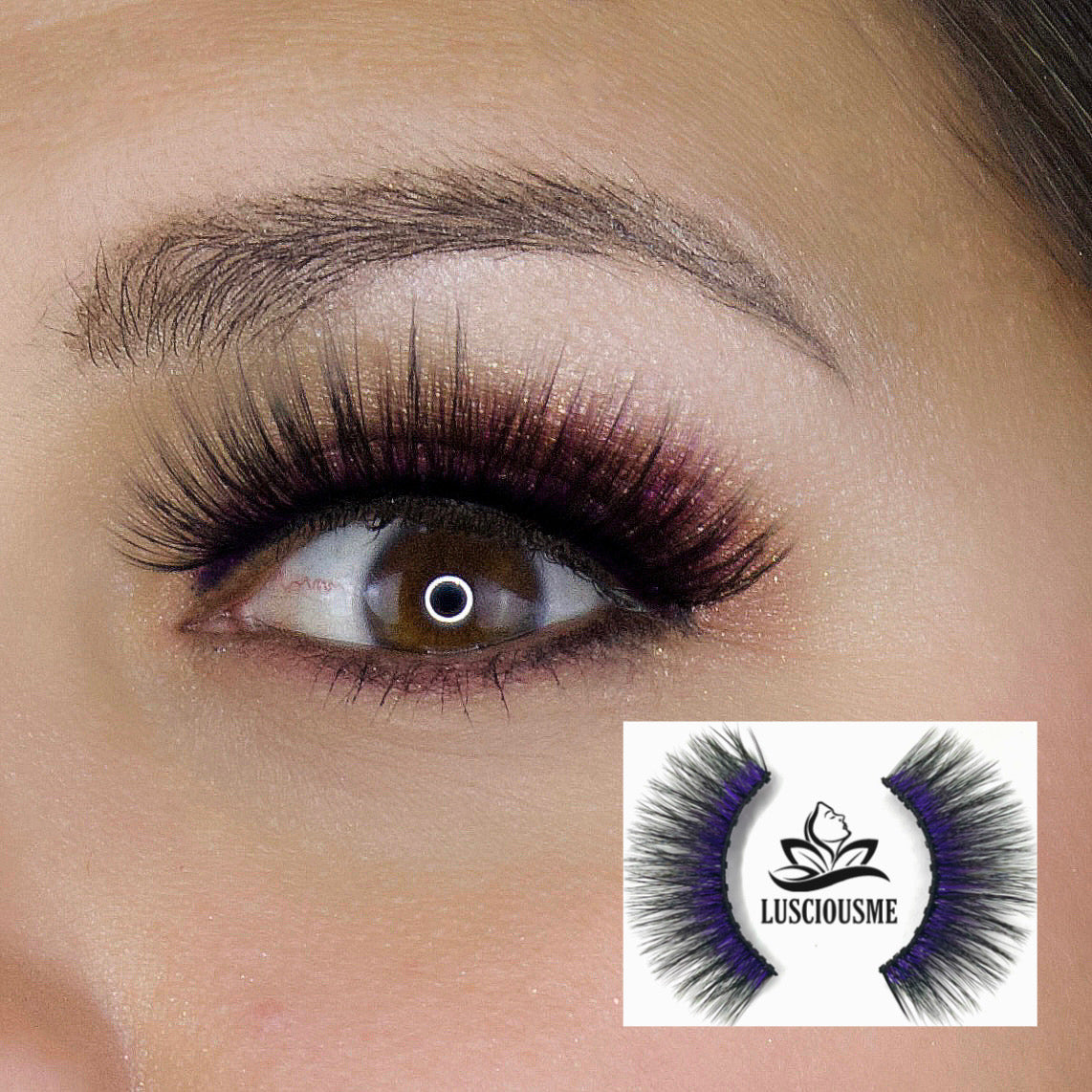 BeautifulMe® Adjustable Magnetic Eyelash and Eyeliner Duo "LUSCIOUSME"
