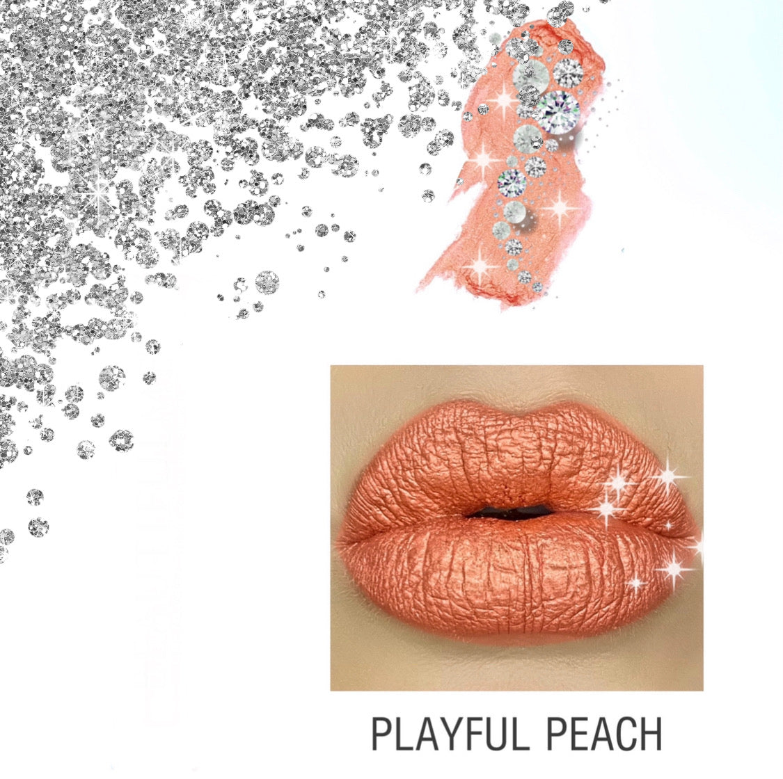 BeautifulMe®️All Day Wear Metallic Lip Gloss