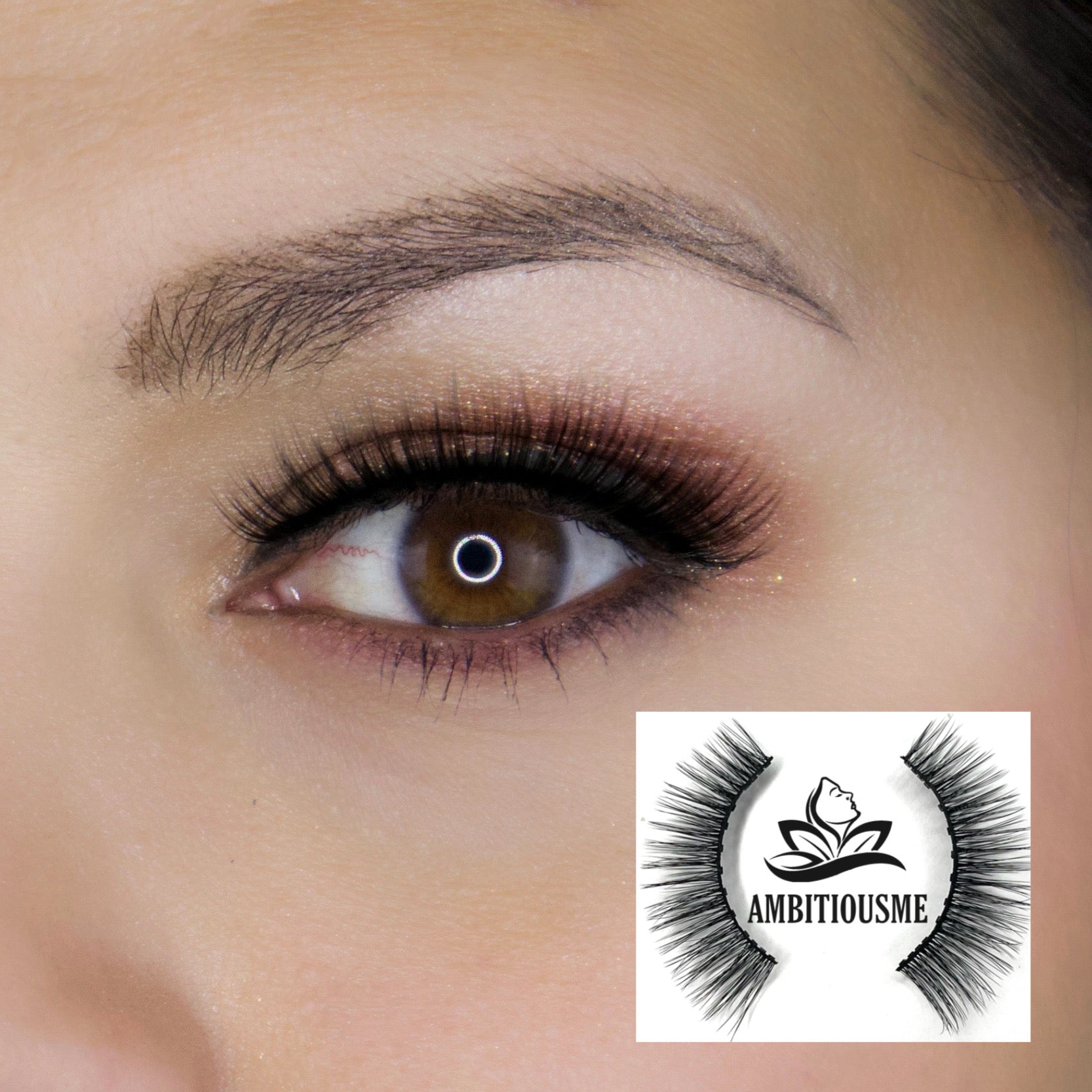BeautifulMe® Adjustable Magnetic Eyelash and Eyeliner Duo "AMBITIOUSME"