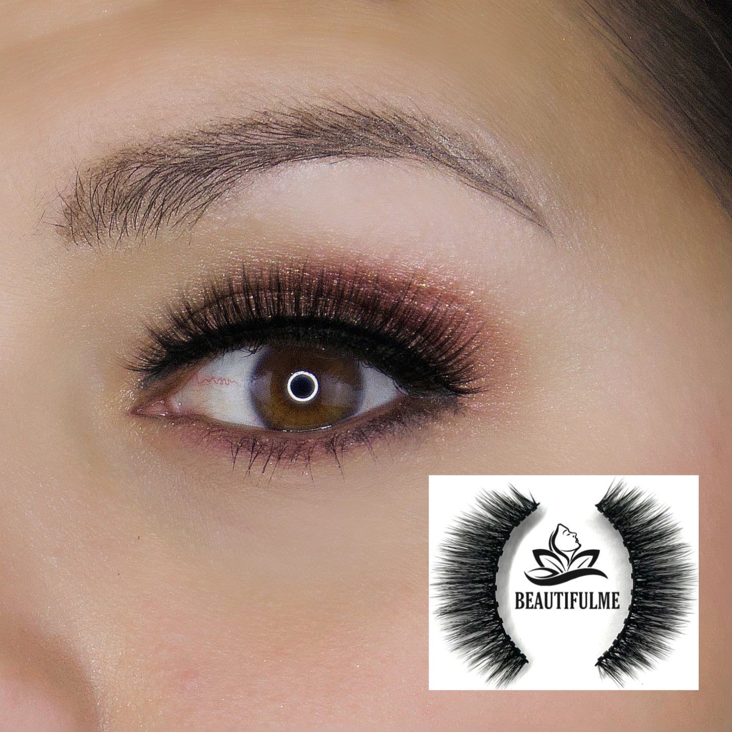 BeautifulMe® Adjustable Magnetic Eyelash and Eyeliner Duo "BEAUTIFULME"