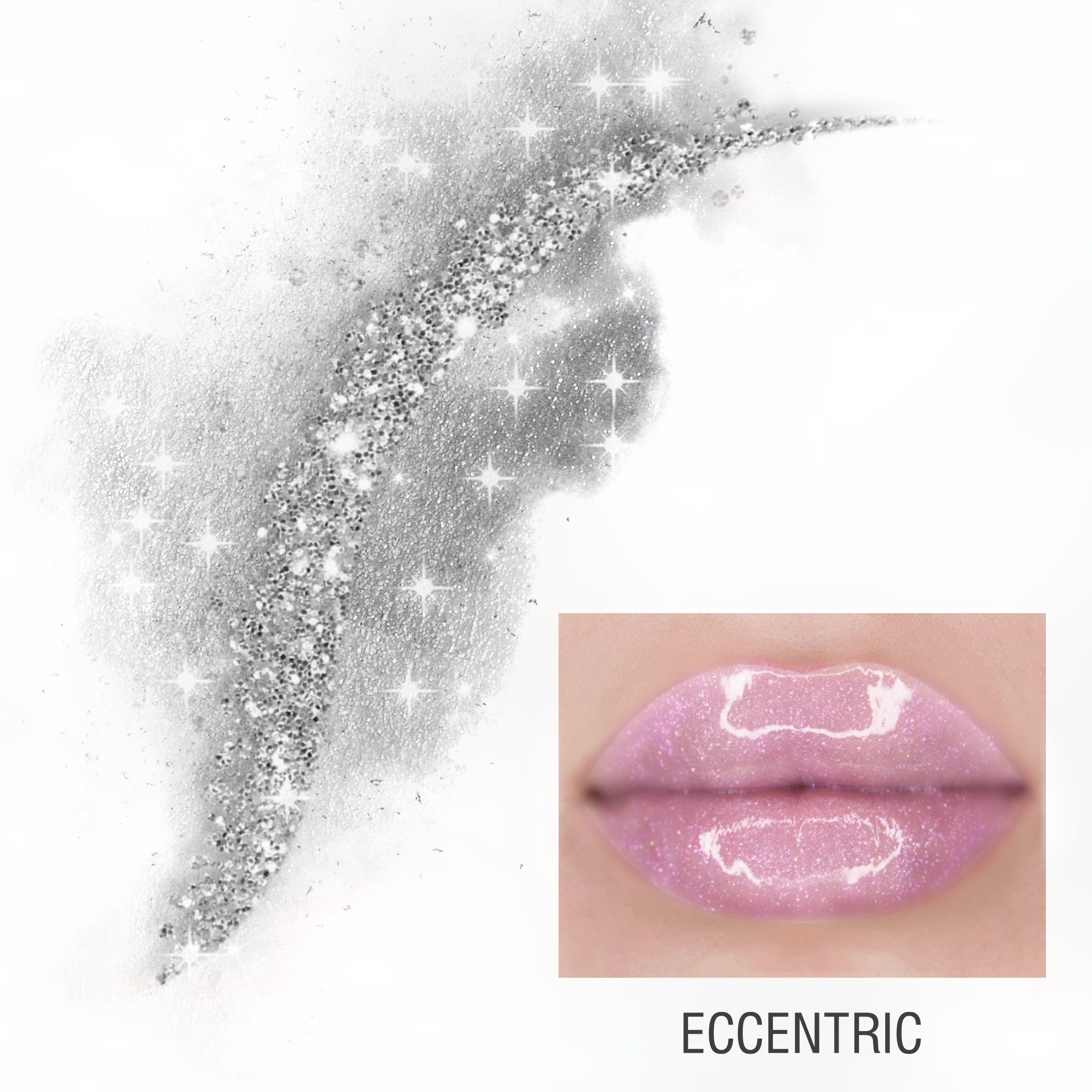 BeautifulMe®️Translucent Glitter Lip Gloss